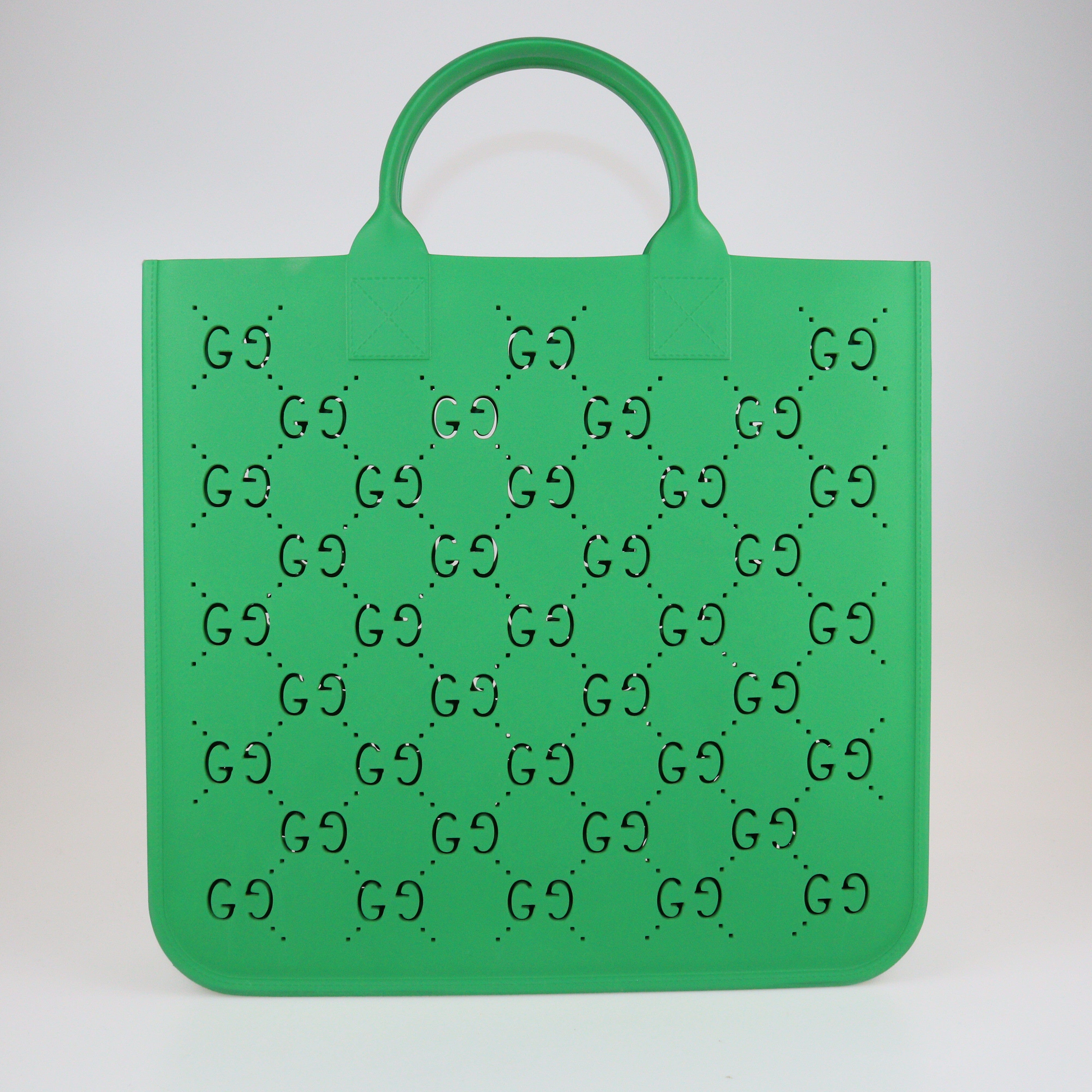 Green GG Cut-Out Childrens Tote Bag Bags Gucci 