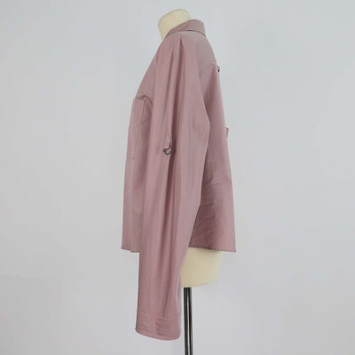 Hermes Nude Pink Eau d'Artifice Workwear Shirt