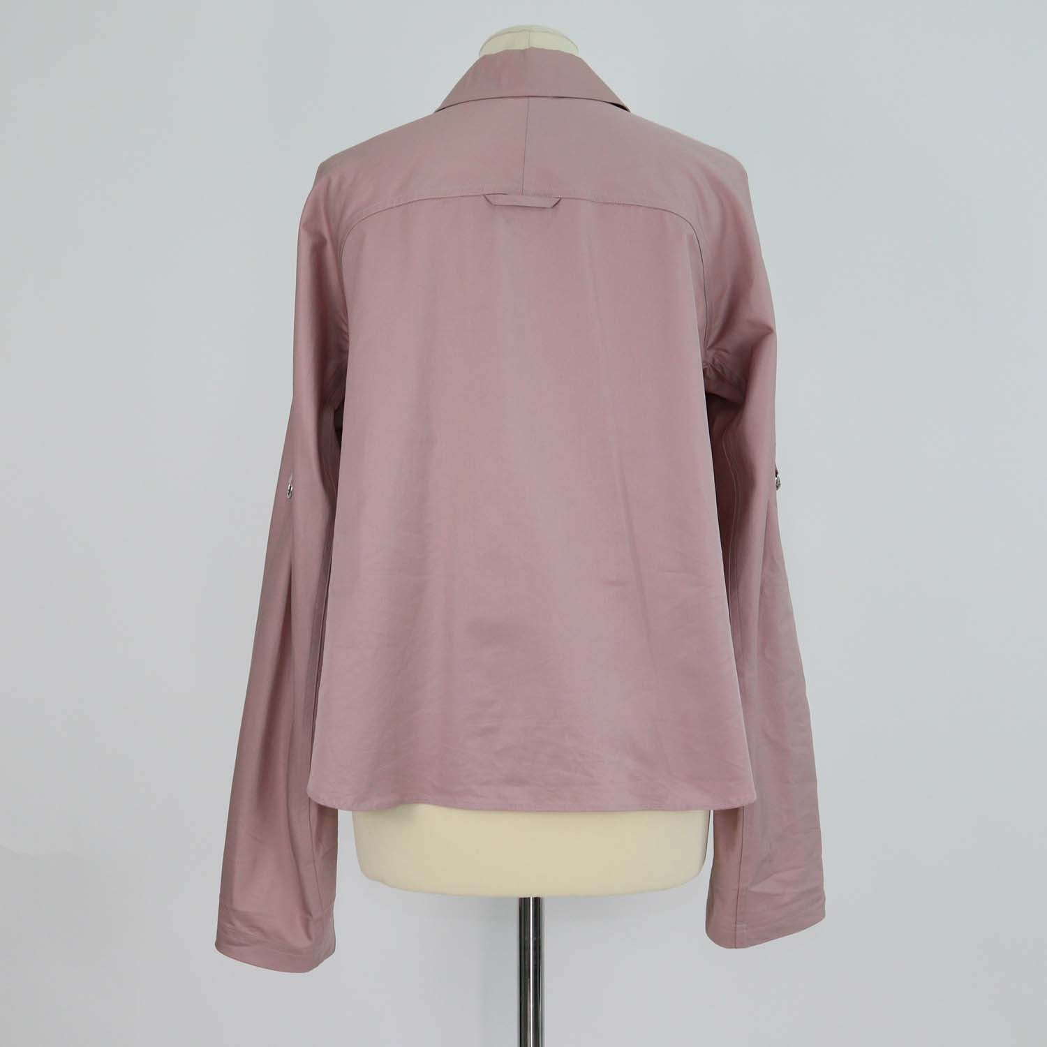 Hermes Nude Pink Eau d'Artifice Workwear Shirt
