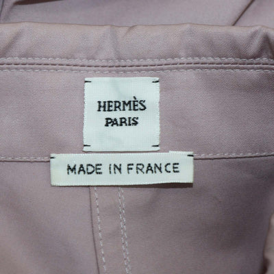 Hermes Nude Pink Eau d'Artifice Workwear Shirt