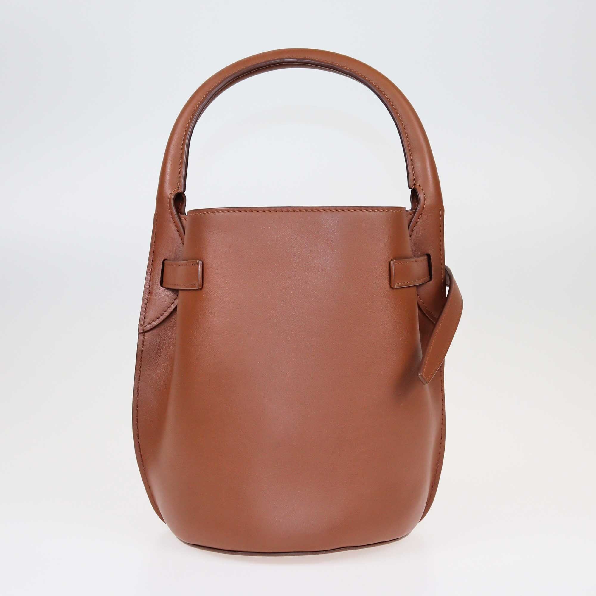 Celine Brown Nano Big Bag Bucket Bag Bags Celine 