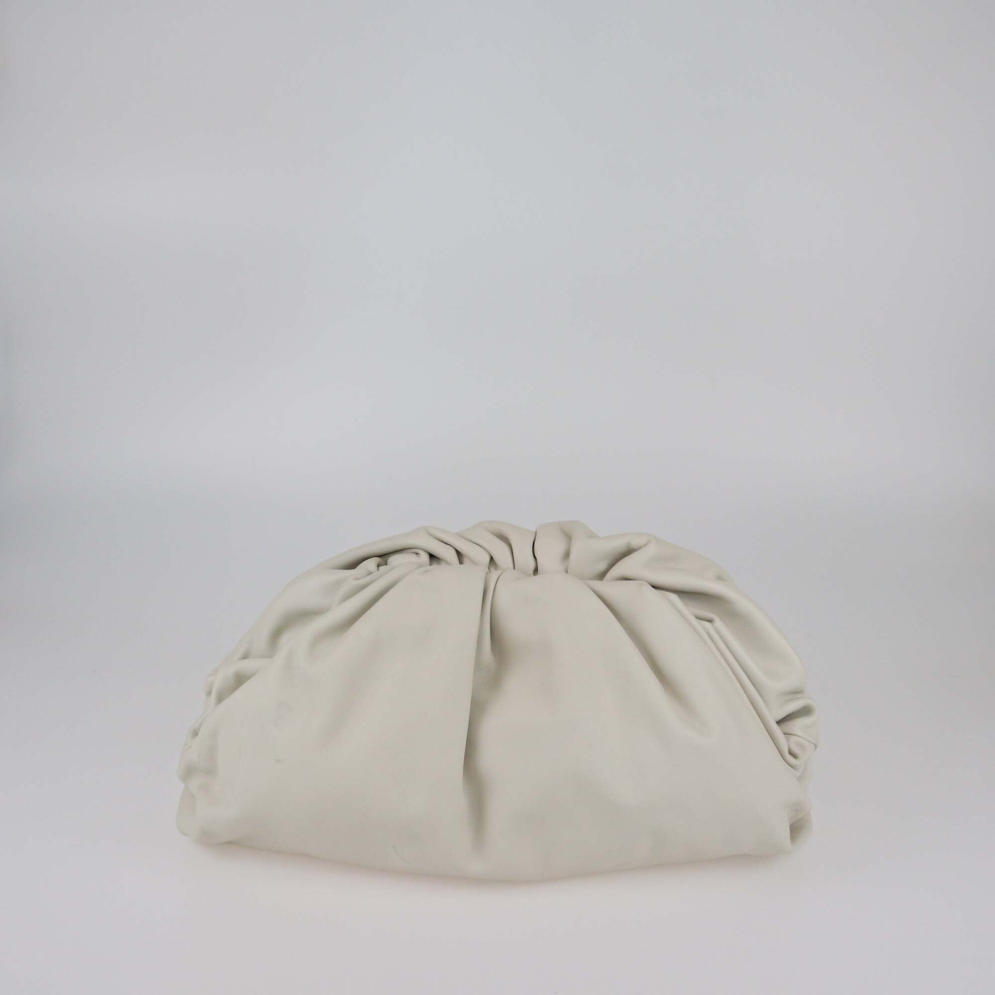 Bottega Veneta Off White Classic The Pouch Womens Bottega Veneta 