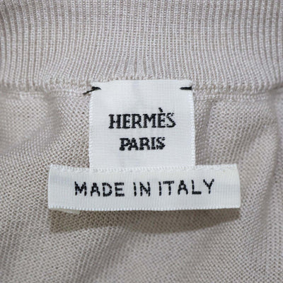 Hermes Grey, Pink Palefroi Remix Ruffled Neck Zip Up Cardigan