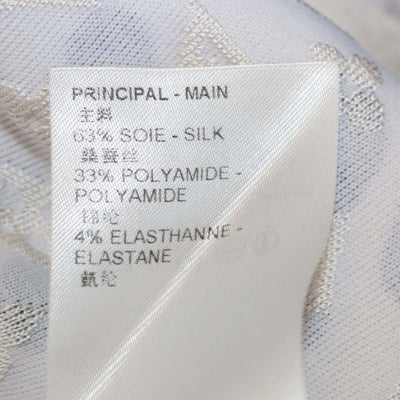 Louis Vuitton x Yayoi Kusama White/Black Blend Silk Polka Dot Top