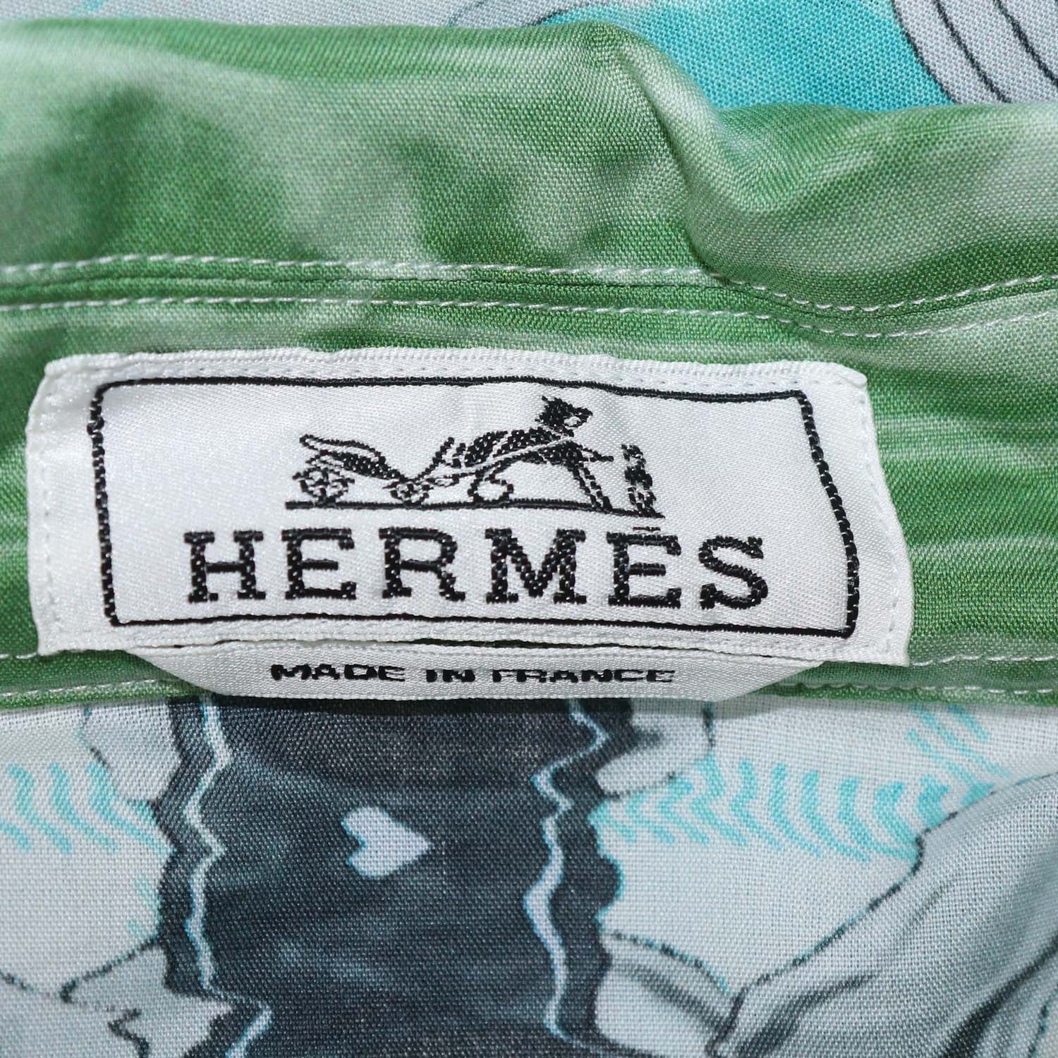 Hermes Multicolor Cotton Polo T-Shirt