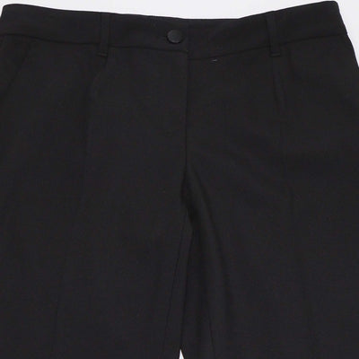 Dolce & Gabbana Black Wool Slim Fit Pants