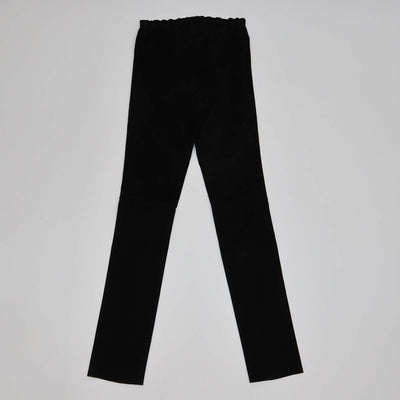Stouls Black Suede Skinny Pants