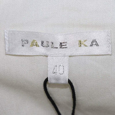 Paule Ka Cream/Grey Jacquard Mini Dress