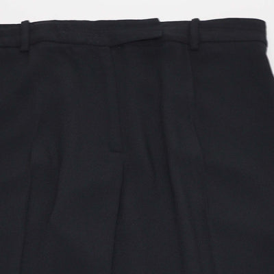 Simone Rocha Black Blend Acetate Straight Leg Pants