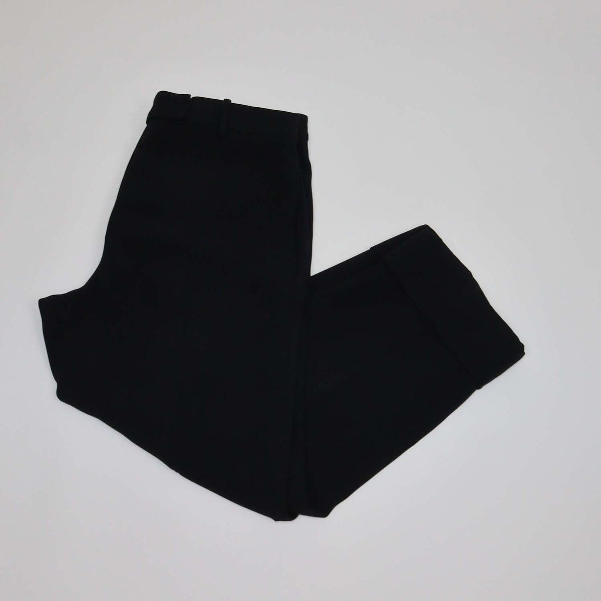 Simone Rocha Black Blend Acetate Straight Leg Pants