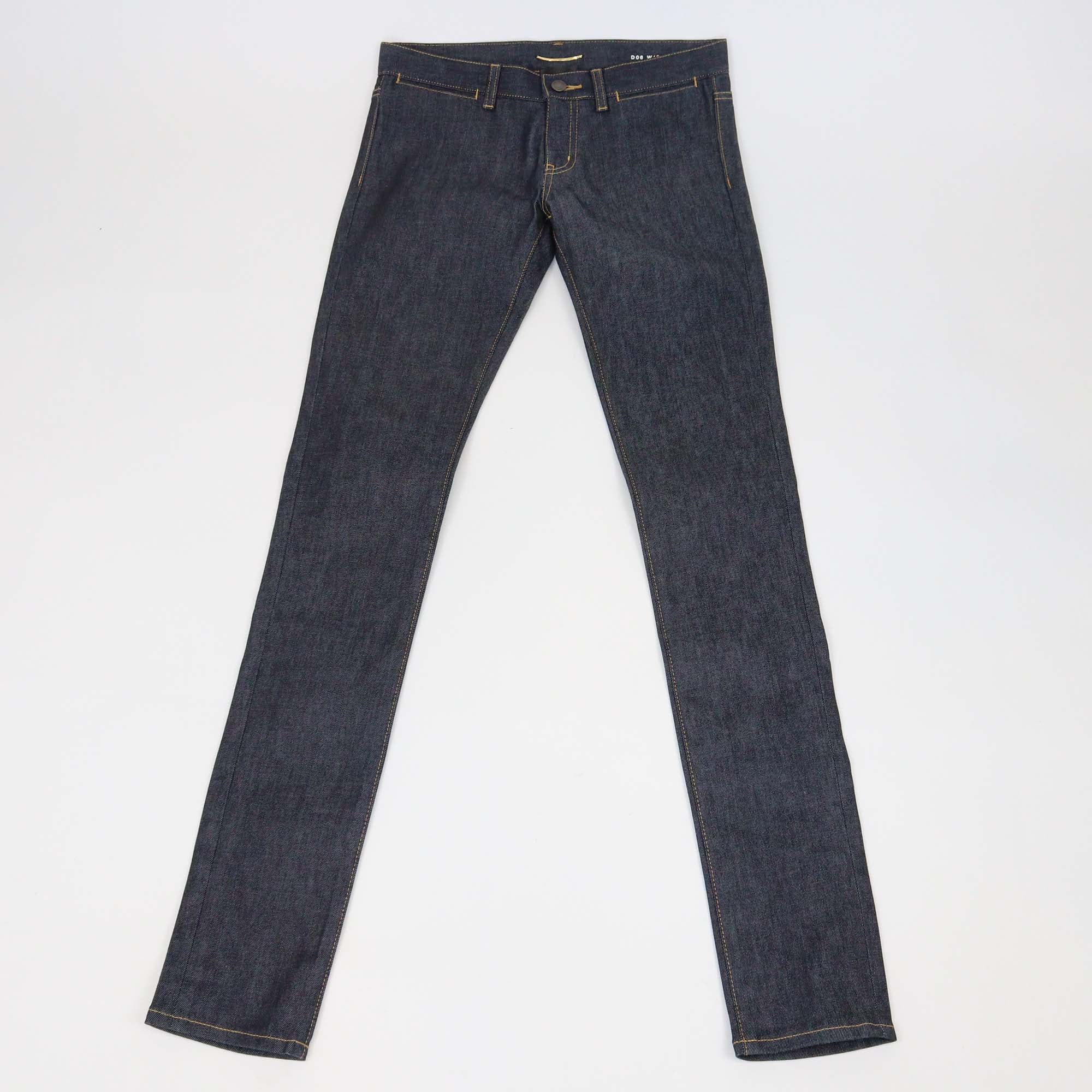 Saint Laurent Charcoal Black Denim Pants