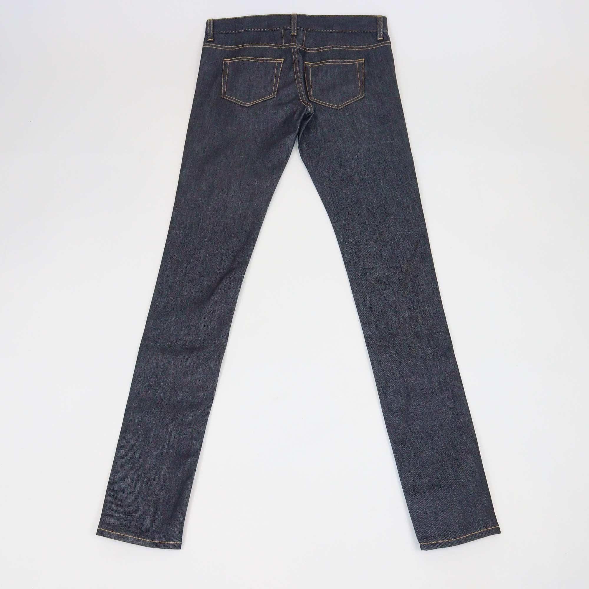 Saint Laurent Charcoal Black Denim Pants