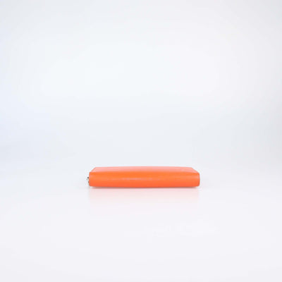 Louis Vuitton Orange Epi Leather Zippy Wallet