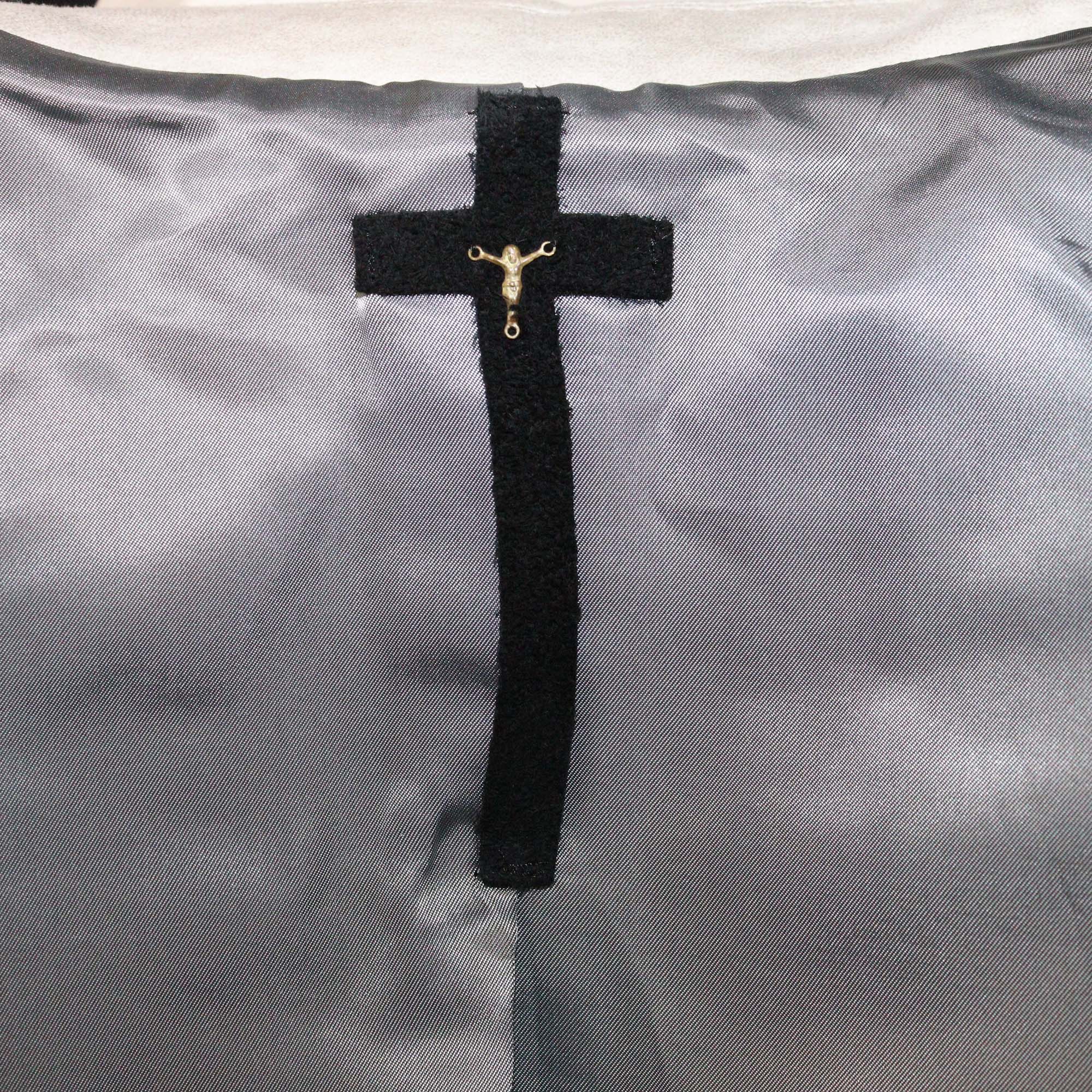 L.G.B. Off White Wool Blended Long Sleeve Coat