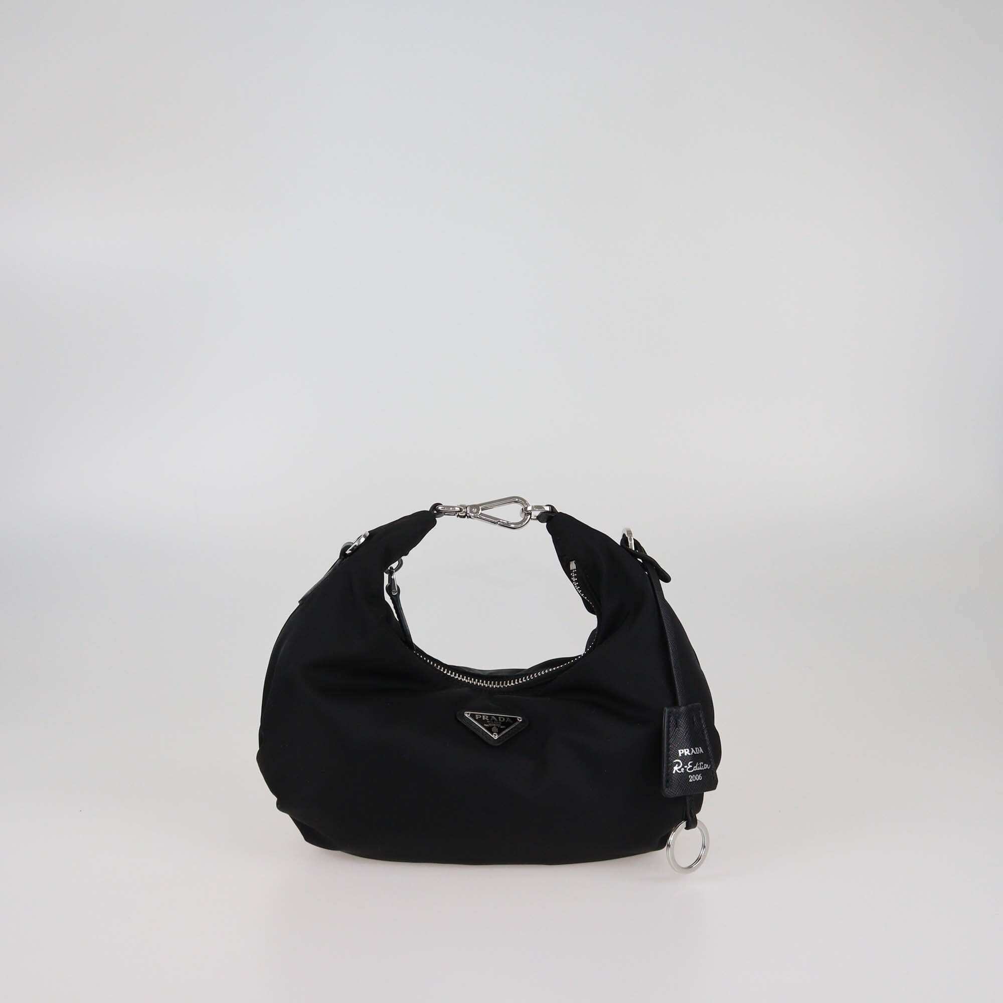 Prada Black Re-Edition 2006 Shoulder Bag Womens Prada 