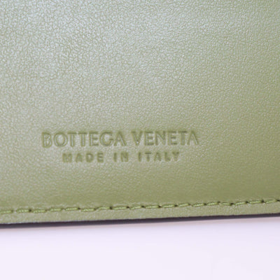Bottega Veneta Dark Brown Intrecciato Leather Bifold Wallet