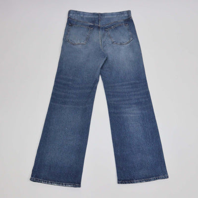 Rag & Bone Blue Soft Denim Straight Leg Pants