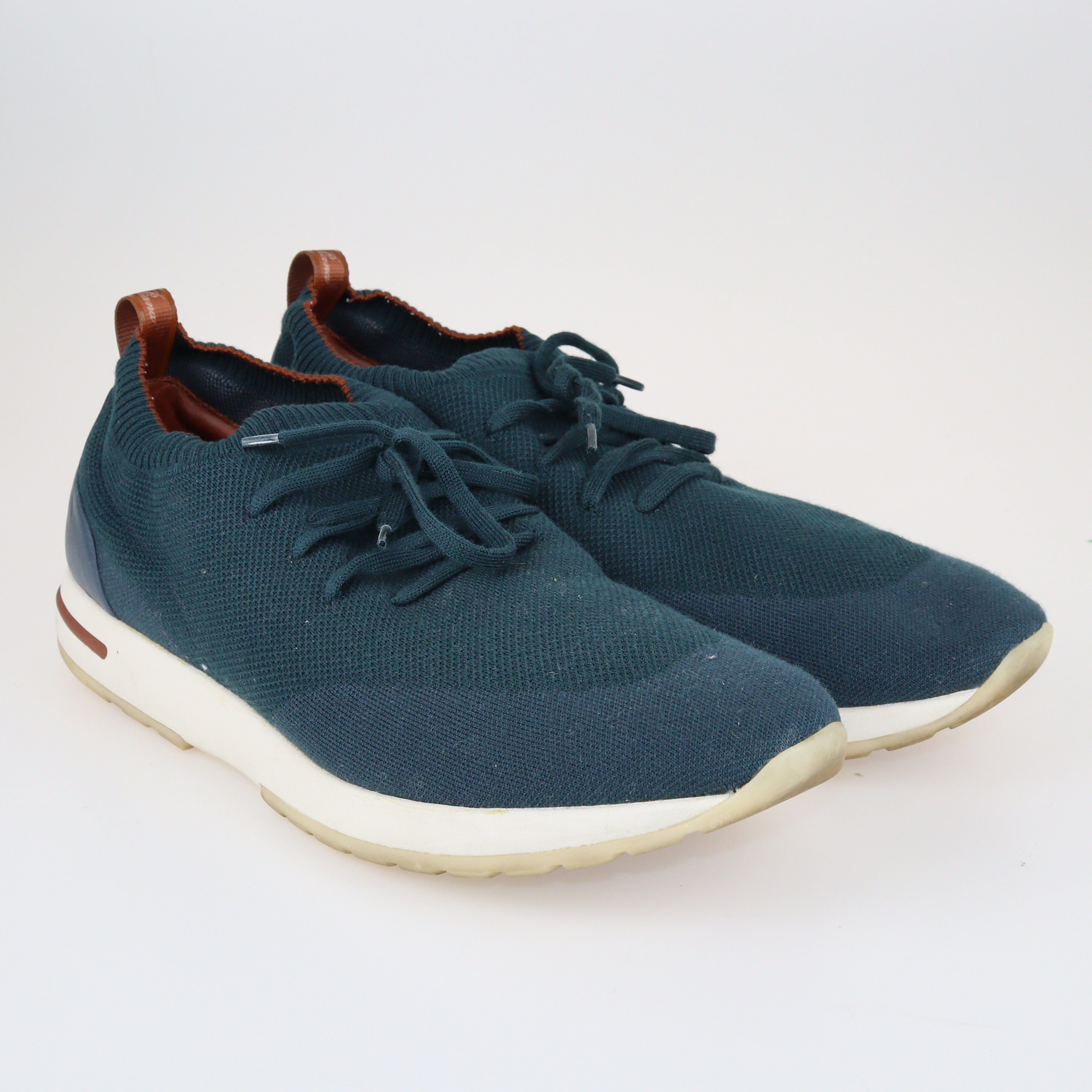 Green/Blue 360 LP Flexy Walk Sneakers Shoes Loro Piana 