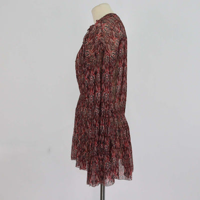 Iro Multicolor Viscose Printed Janie Long Sleeve Tops