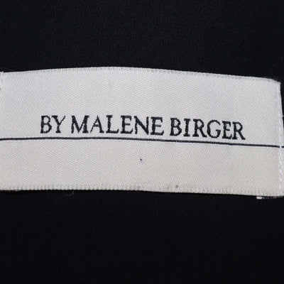 By Malene Birger Black Silk Sleeveless Mini Dress