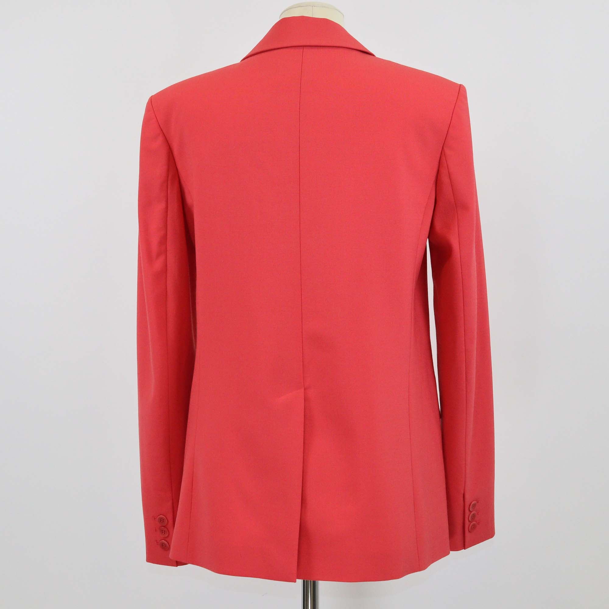 Tibi Pink Double Breasted Blazer
