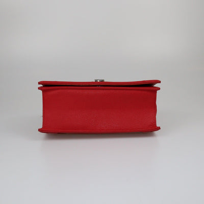 Christian Dior Red Medium Diorama Shoulder Bag Womens Christian Dior 
