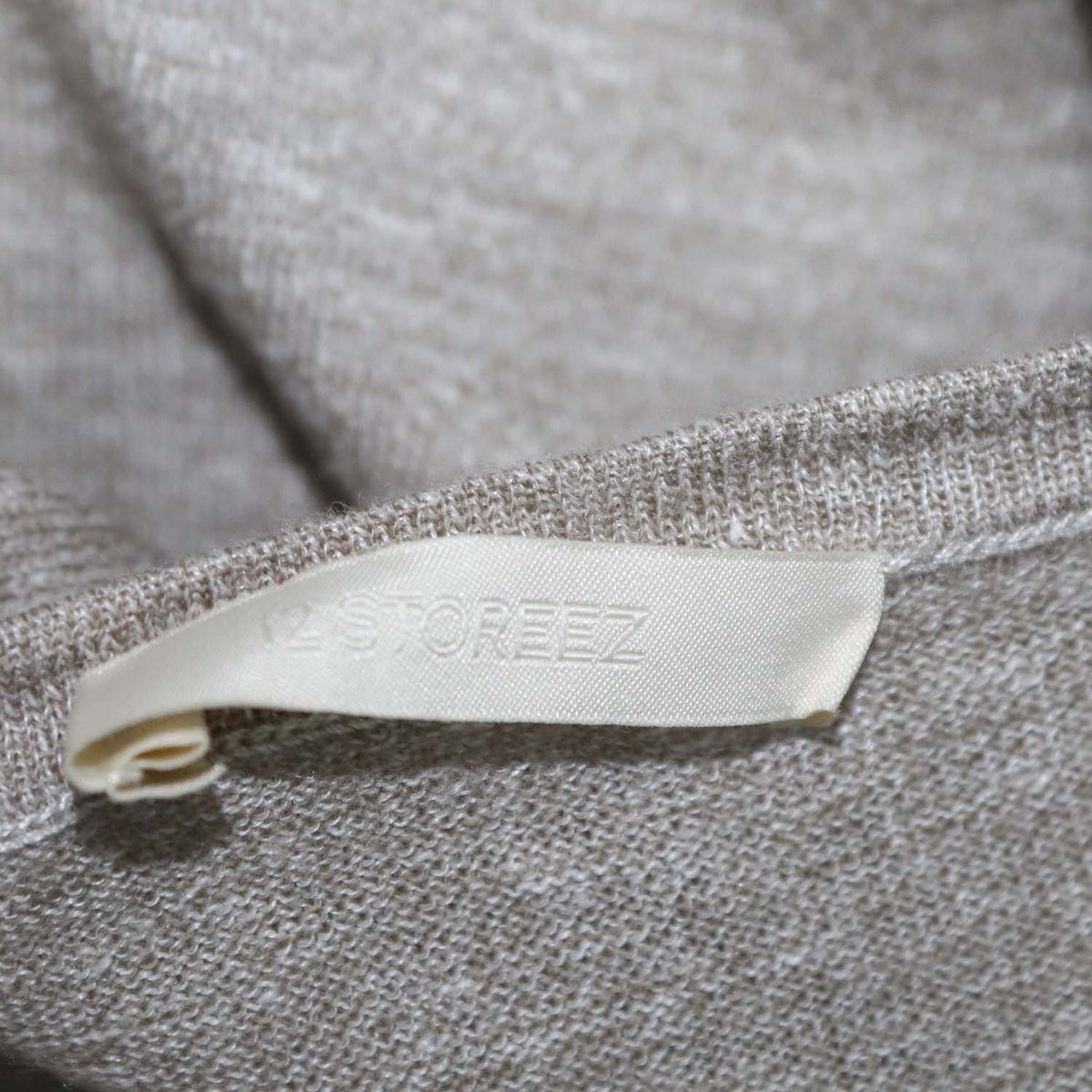 12 Storeez Beige Wool & Linen Blend Stratum Jumper and Pants Set