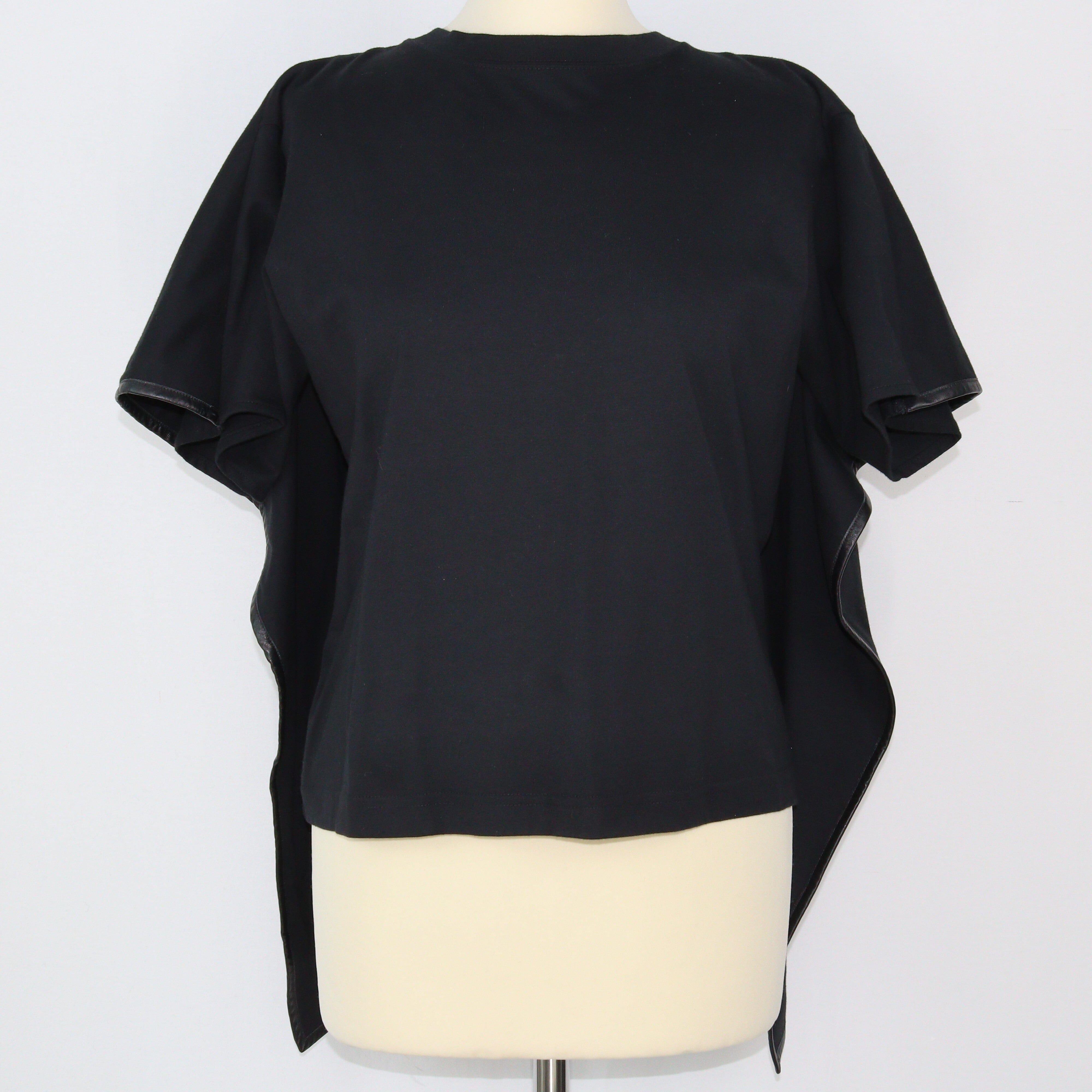 Black Cape T-Shirt Clothings Celine 