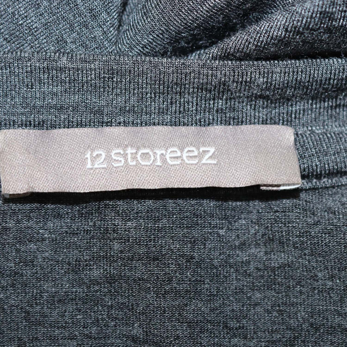 12 Storeez Charcoal Grey Wool Blend Long Sleeve Top and Trouser Set