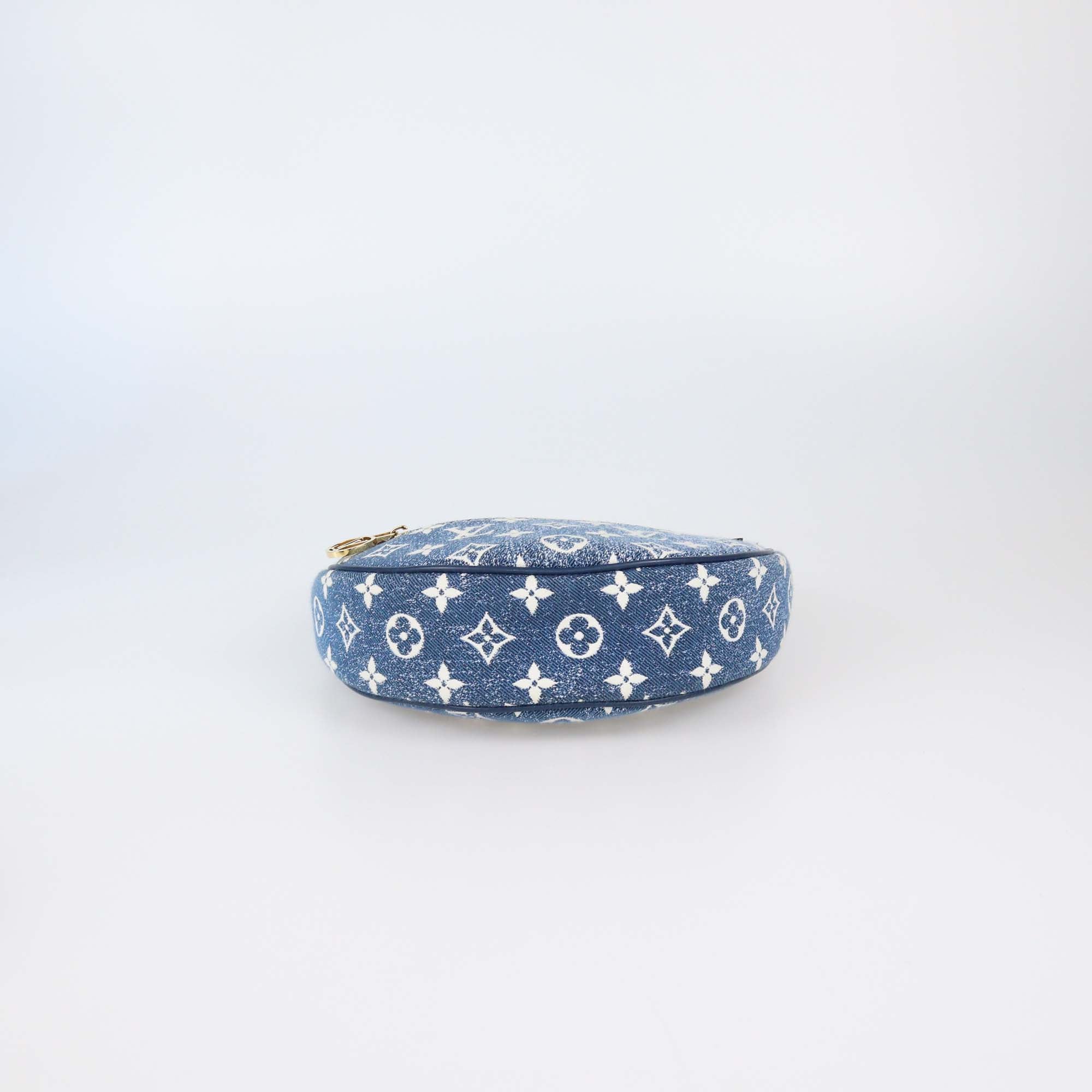 Louis Vuitton Blue Monogram Jacquard Denim Loop Bag