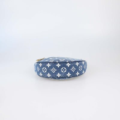 Louis Vuitton Blue Monogram Jacquard Denim Loop Bag