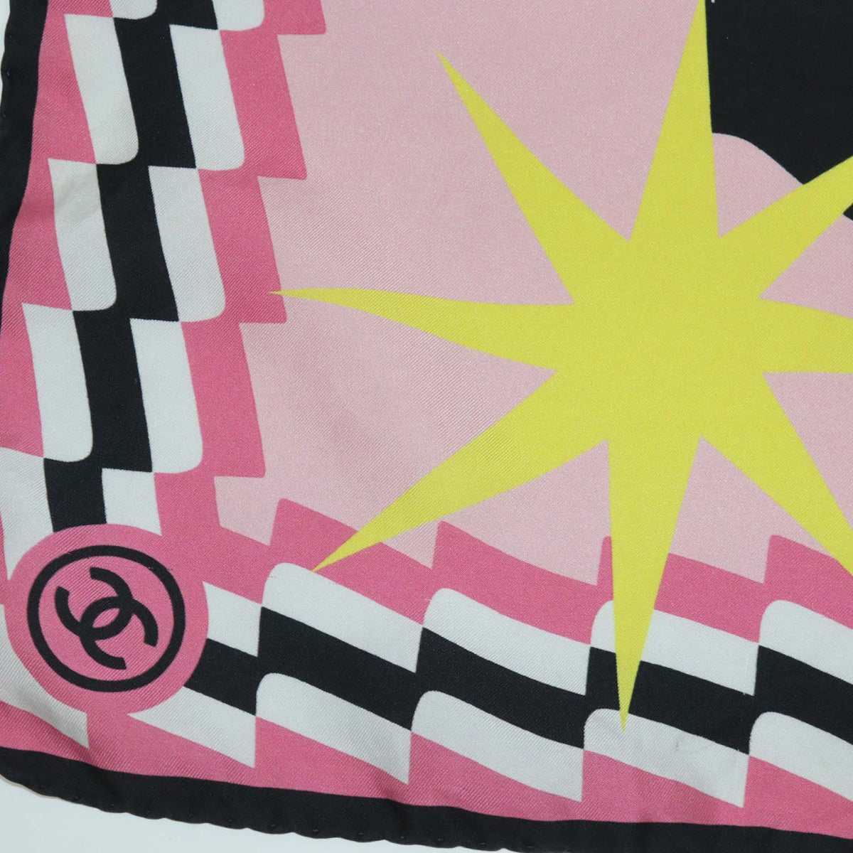 Chanel Multicolor Silk Cruise Print La Pausa Square Scarf