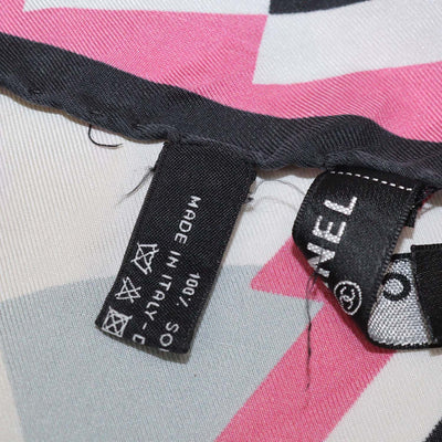 Chanel Multicolor Silk Cruise Print La Pausa Square Scarf