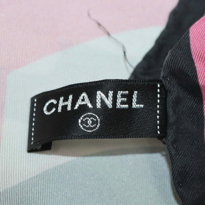 Chanel Multicolor Silk Cruise Print La Pausa Square Scarf