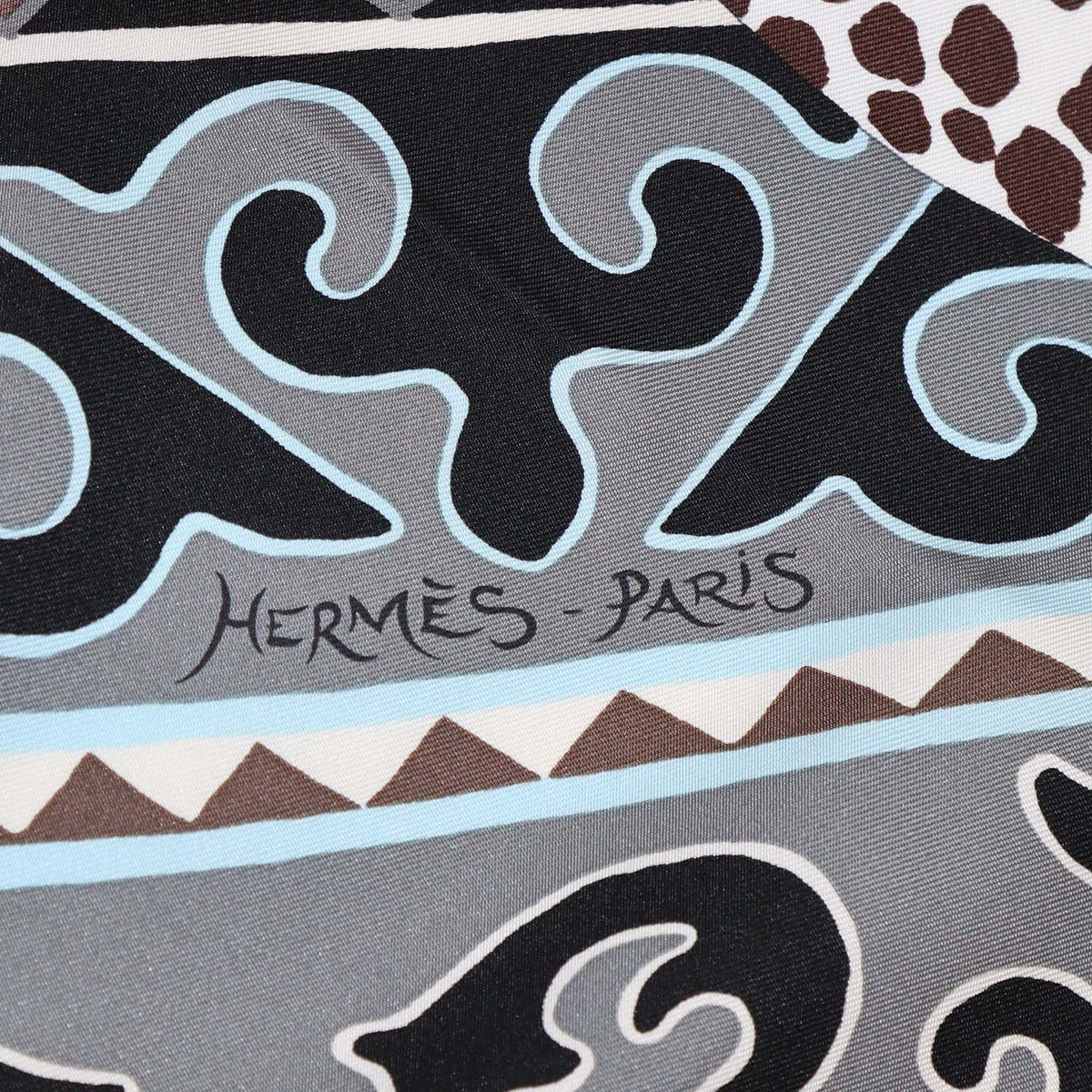 Hermes Multicolor Silk Appaloosa des Steppes Scarf 90