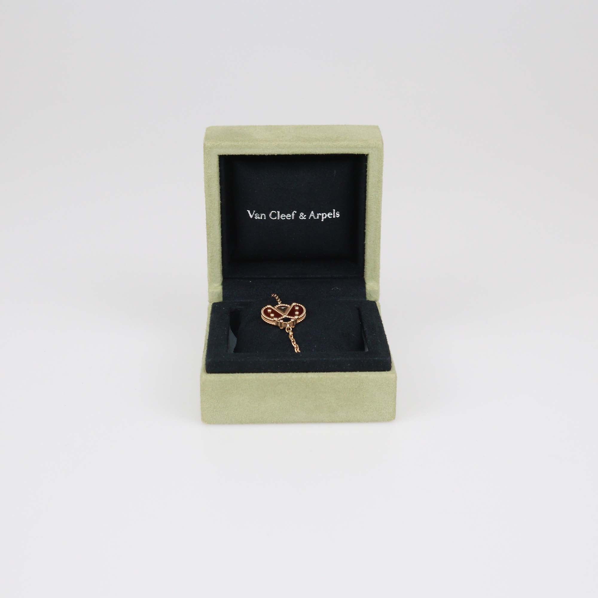 Van Cleef & Arpels Lucky Spring Gemstones 18k Rose Gold Bracelet