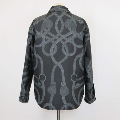 Hermes Grey Polyester Palefroi Remix Reversible Jacket