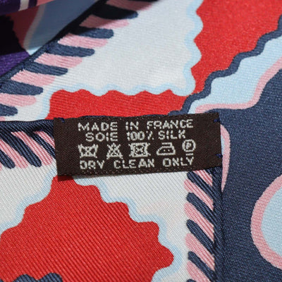 Hermes Multicolor Silk Appaloosa des Steppes Scarf 90