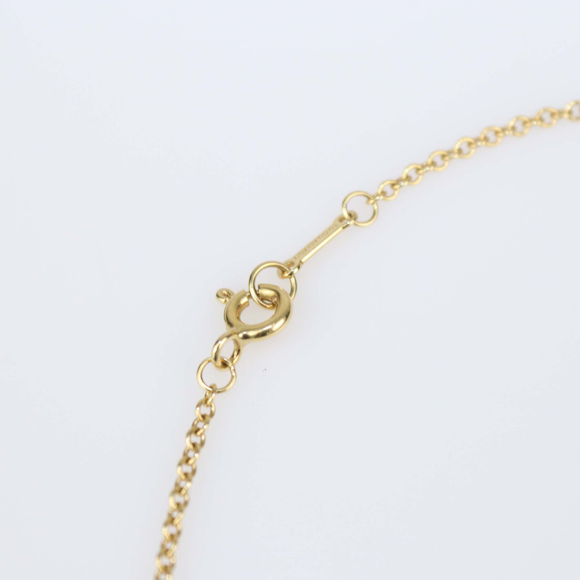 Tiffany & Co. Paloma Picasso Olive Leaf Amethyst 18k Yellow Gold Bracelet
