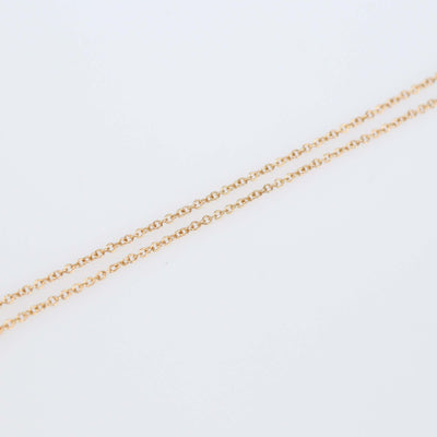 Tiffany & co. Fleur de Lis Diamond 18k Rose Gold Necklace