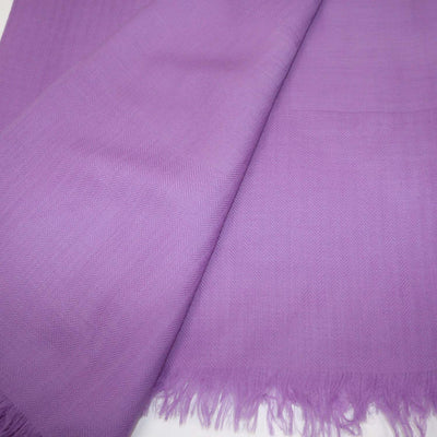 Hermes Purple Cashmere and Wool Shawl