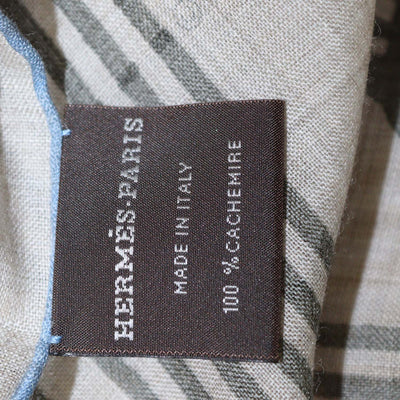 Hermes Multicolor Cashmere Rubans d'Hermes Rectangle Shawl