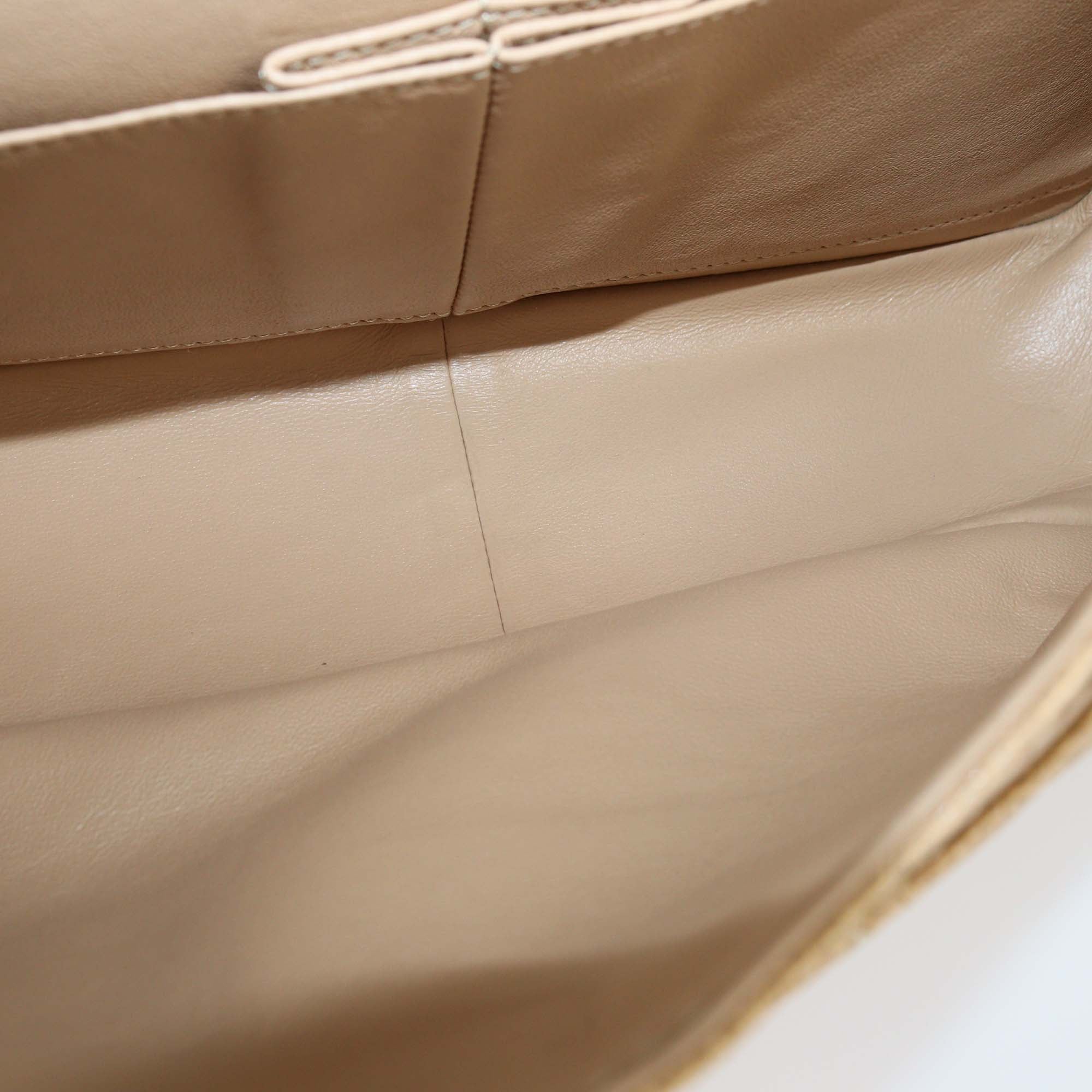 Chanel Beige Quilted Caviar Leather 226 Reissue 2.55 Flap Bag