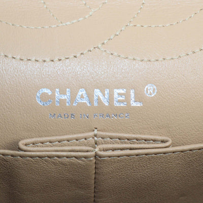 Chanel Beige Quilted Caviar Leather 226 Reissue 2.55 Flap Bag