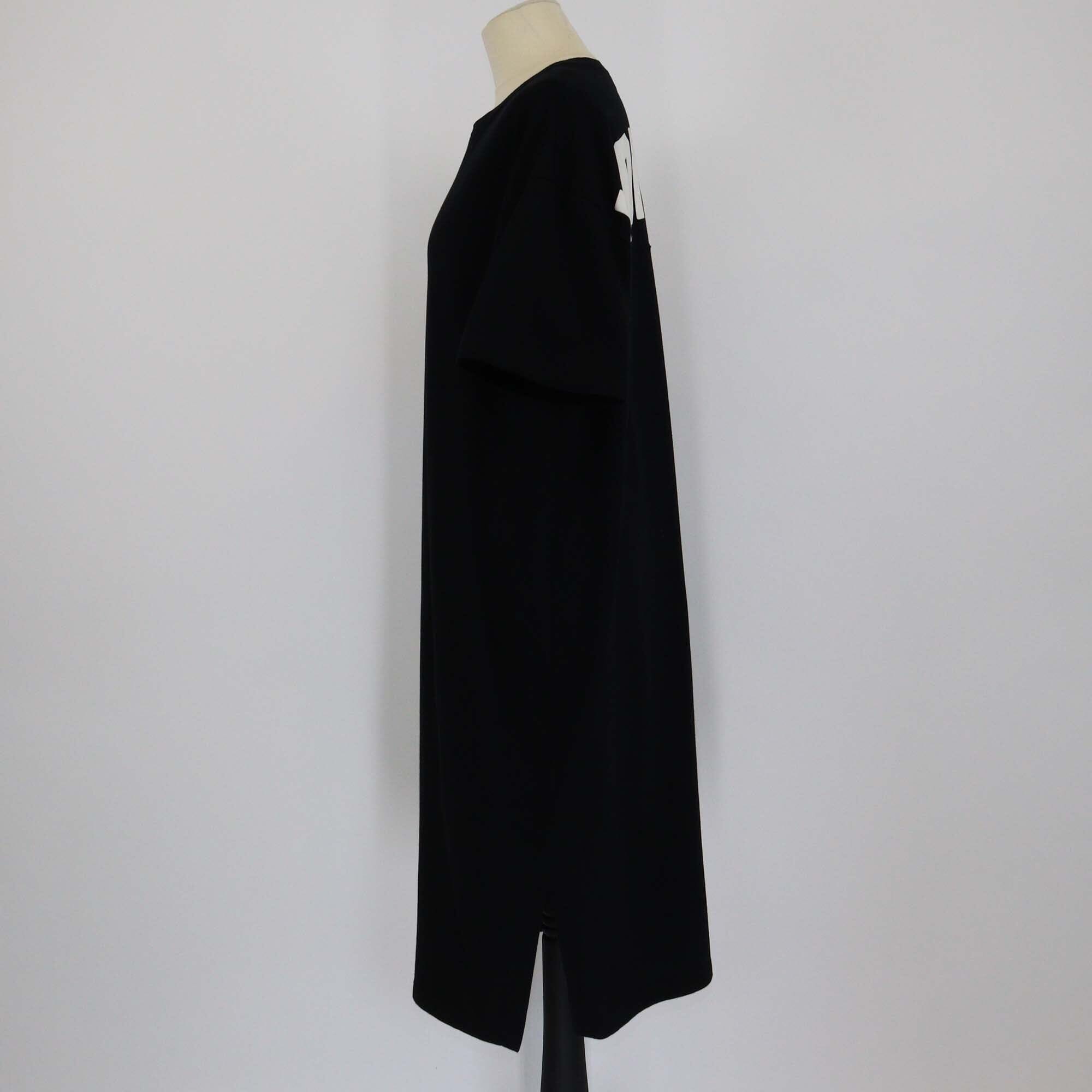 Moncler Black Short Sleeve Shirt Dress Womens Moncler 