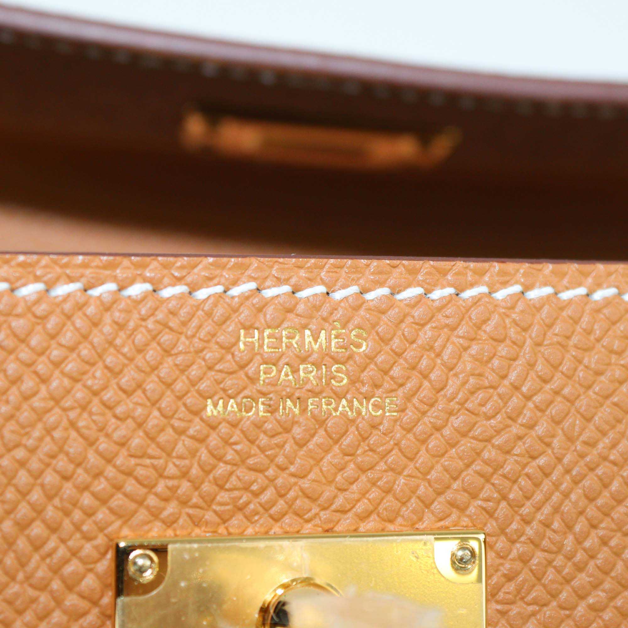 Hermes Gold Epsom Kelly Classique To Go Wallet