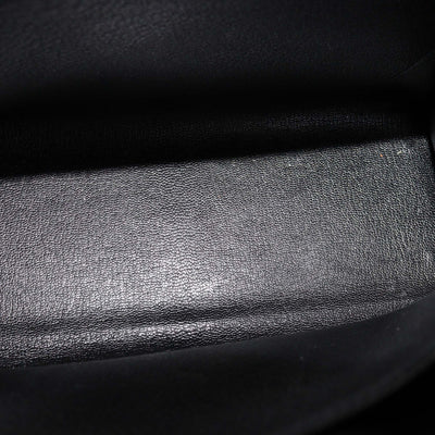 Hermes Black Epsom Leather Gold Hardware Kelly Sellier 25 Bag