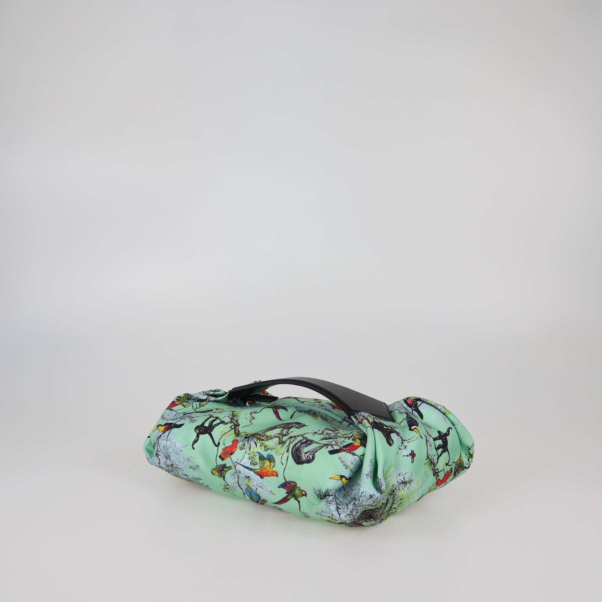 Hermes Menthe/Noir Equater Balusoie Handbag