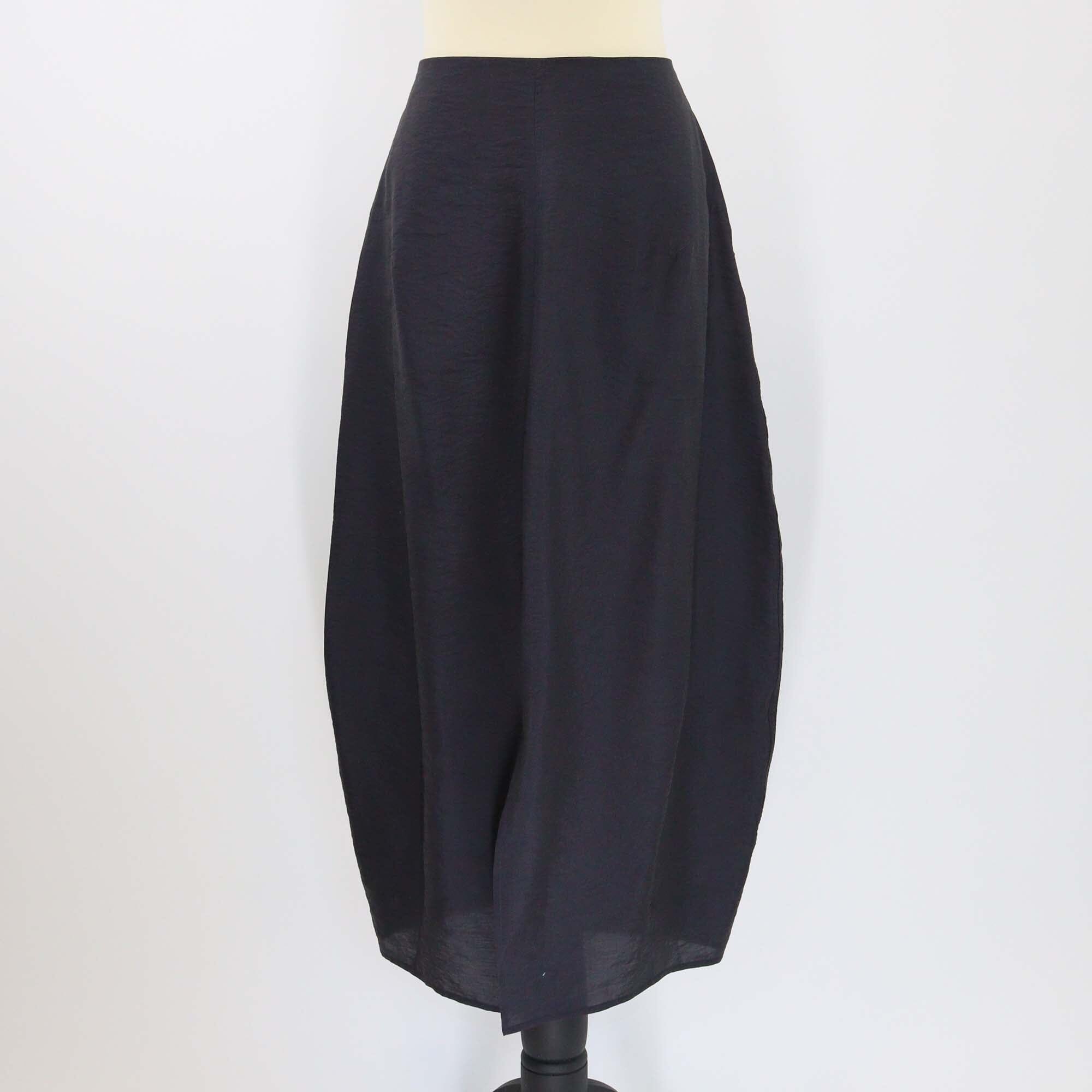 Toteme Black Slit Pocket Maxi Skirt Womens Toteme 