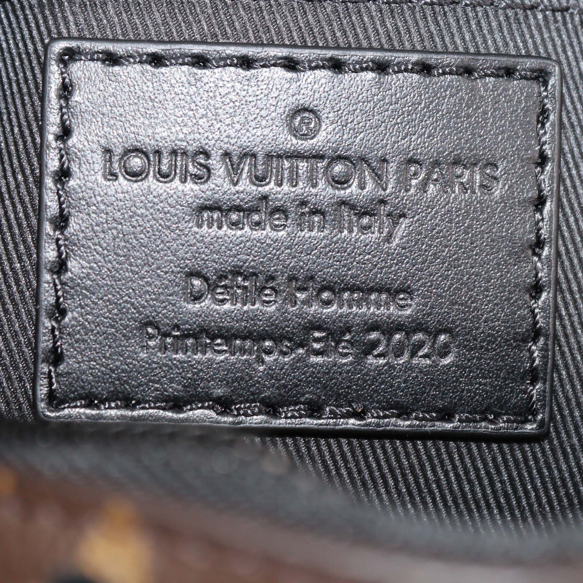 Louis Vuitton Black Velvet Monogram Canvas Mini Soft Trunk Bag